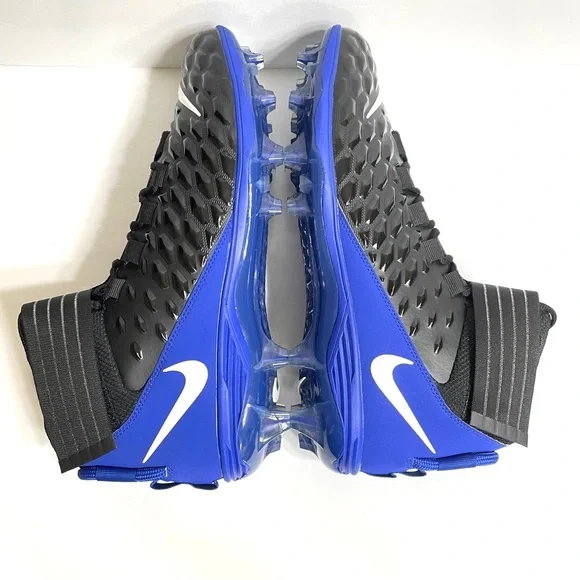 Nike Force Savage Pro 2 Football Cleats Size 14 BV3969-005 Black Old Royal